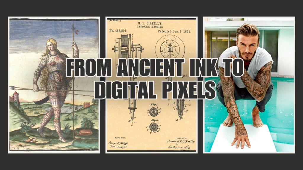 De la Tinta Antigua a los Píxeles Digitales: La Evolución de los Tatuajes 3 De la Tinta Antigua a los Píxeles Digitales: La Evolución de los Tatuajes