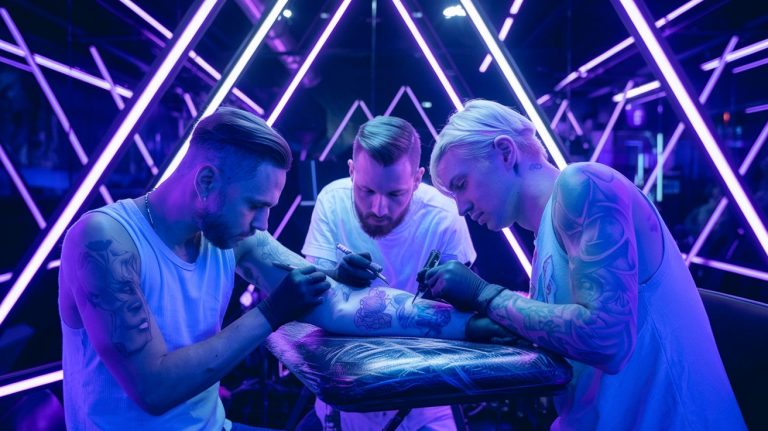 Tatuaje NFT Multidimensional